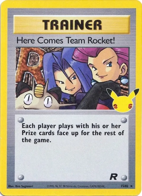 Carta Et voila les Team Rocket !