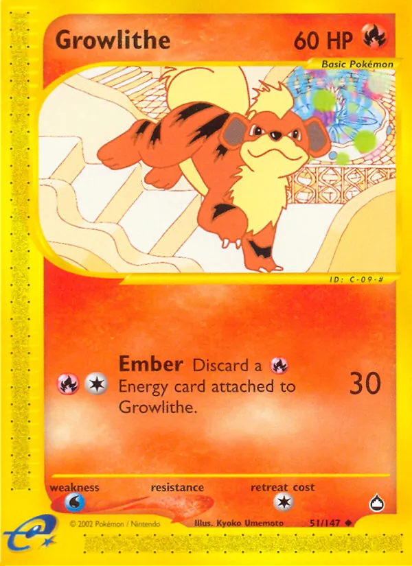 Carta Growlithe