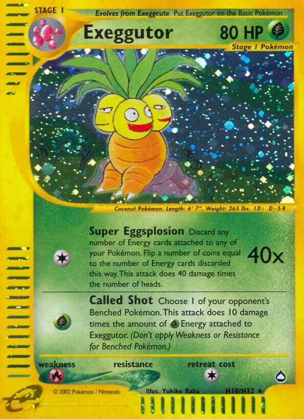 Carta Exeggutor