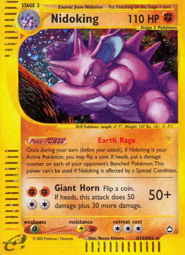Carta Nidoking