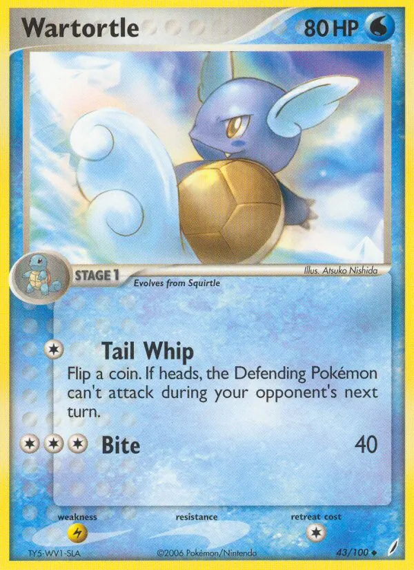 Carta Wartortle
