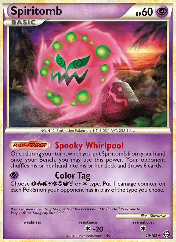 Carta Spiritomb