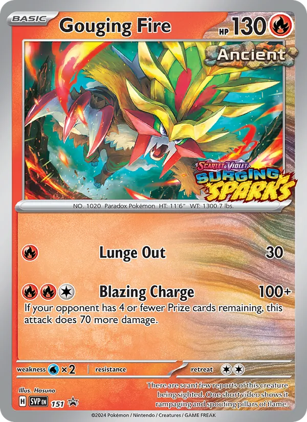 Carta Gouging Fire