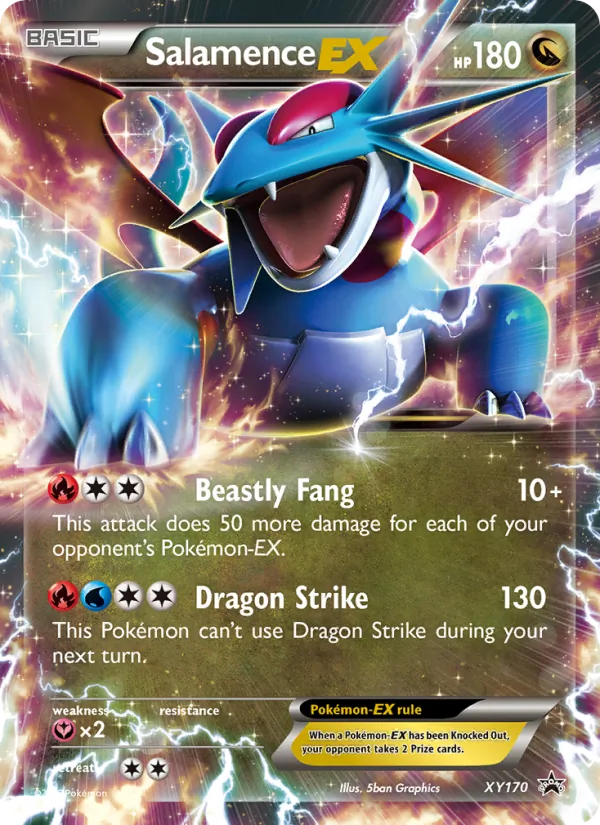 Carta Salamence EX