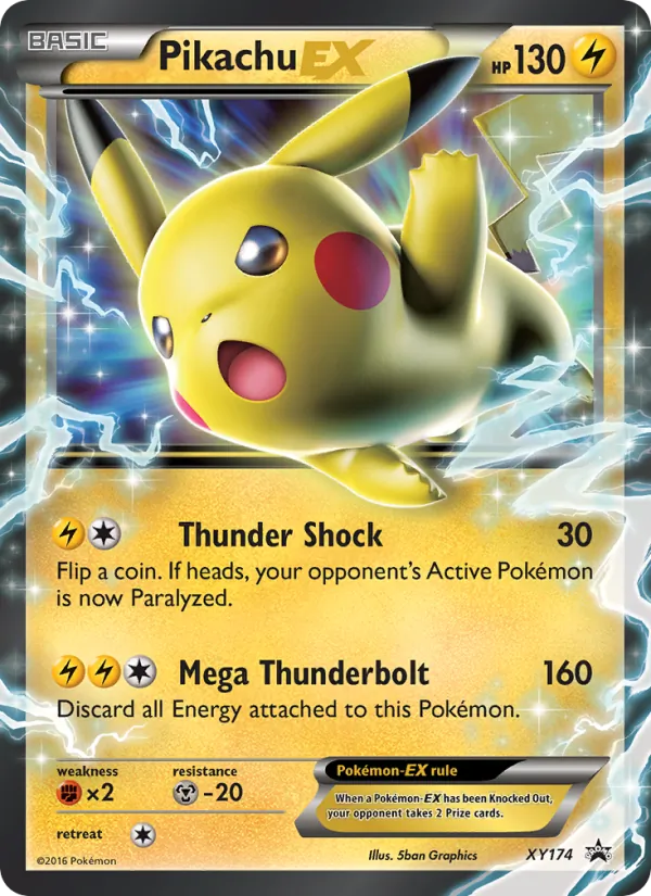 Carta Pikachu-EX