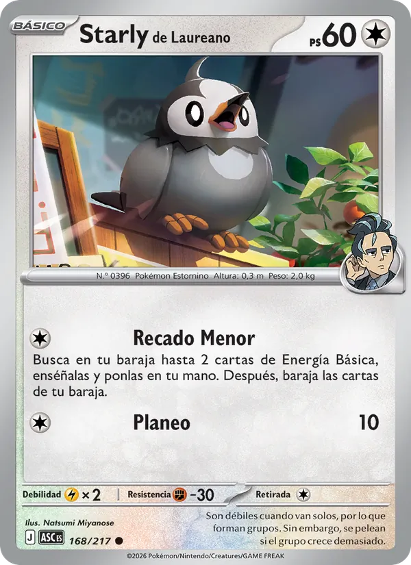 Carta Starly de Laureano