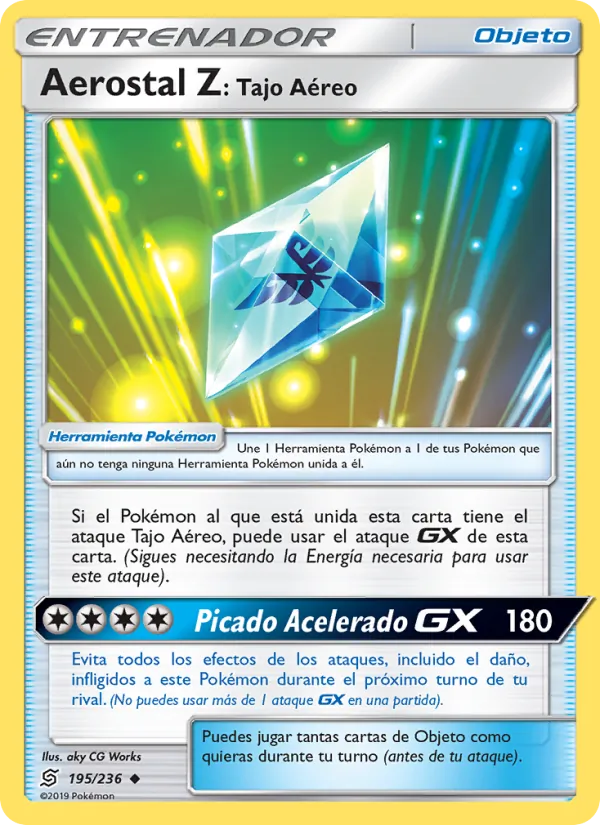 Carta Aerostal Z: Tajo Aéreo