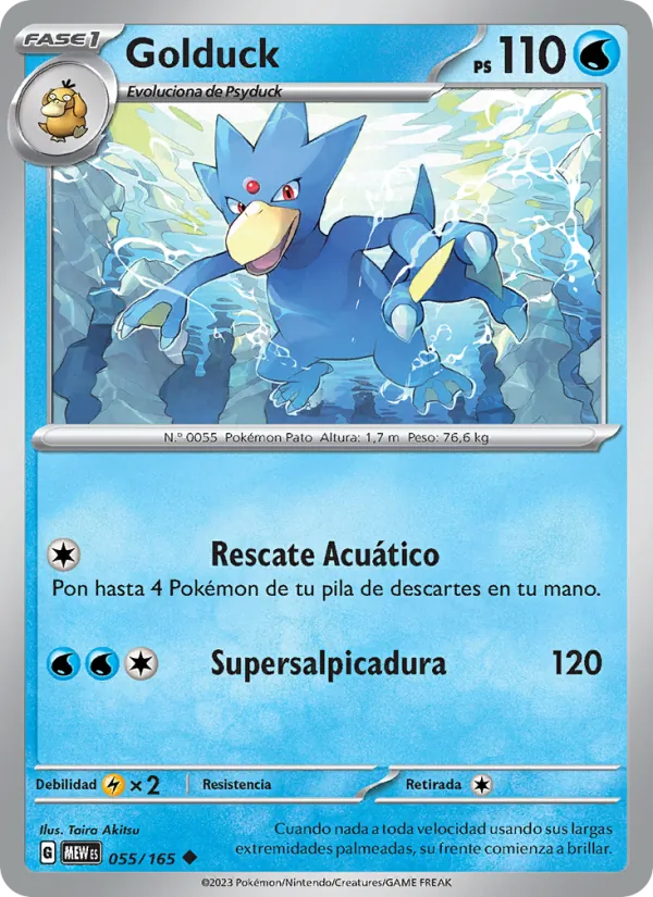 Carta Golduck