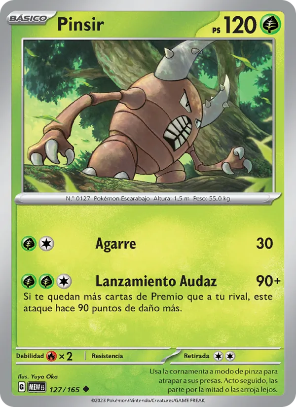 Carta Pinsir