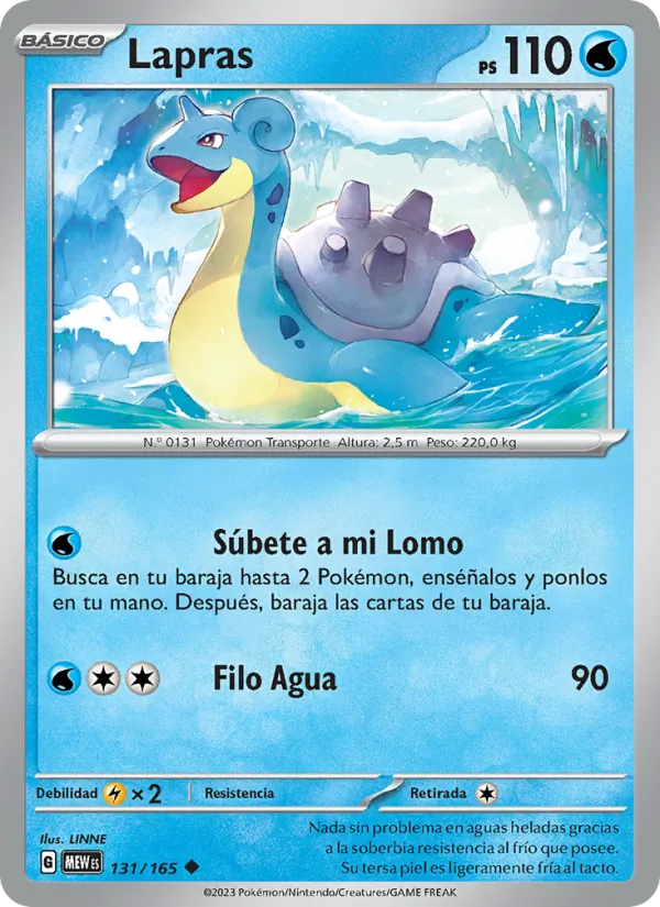 Carta Lapras