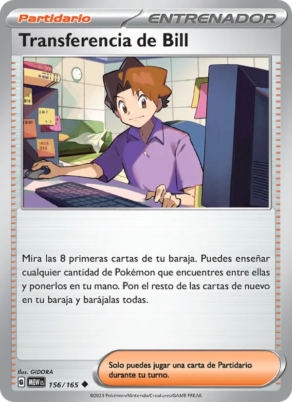 Carta Transferencia de Bill