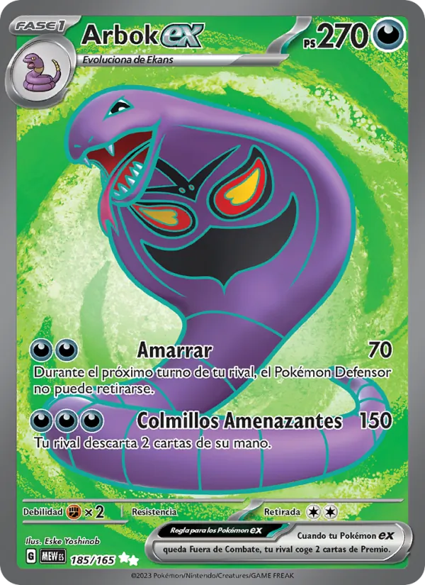 Carta Arbok ex