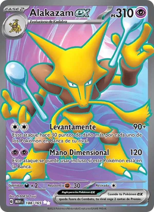 Carta Alakazam ex