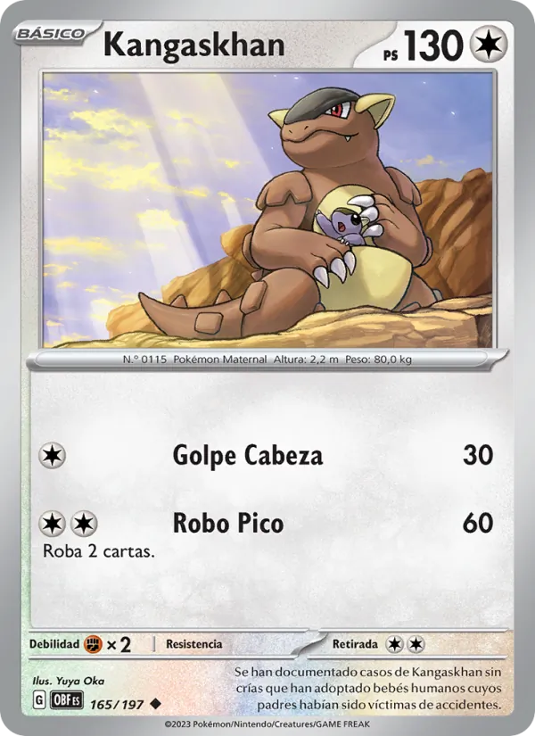 Carta Kangaskhan