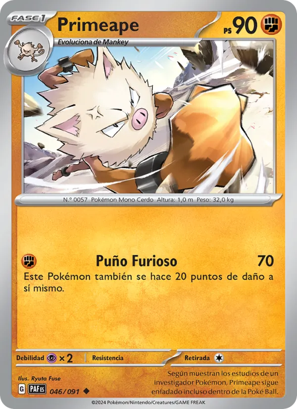 Carta Primeape