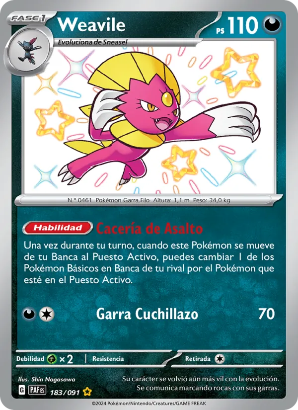 Carta Weavile