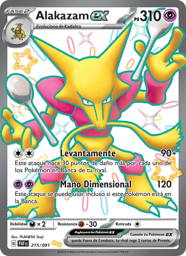 Carta Alakazam ex