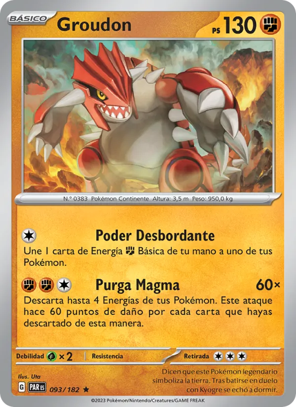 Carta Groudon