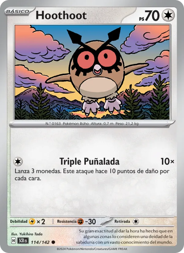 Carta Hoothoot
