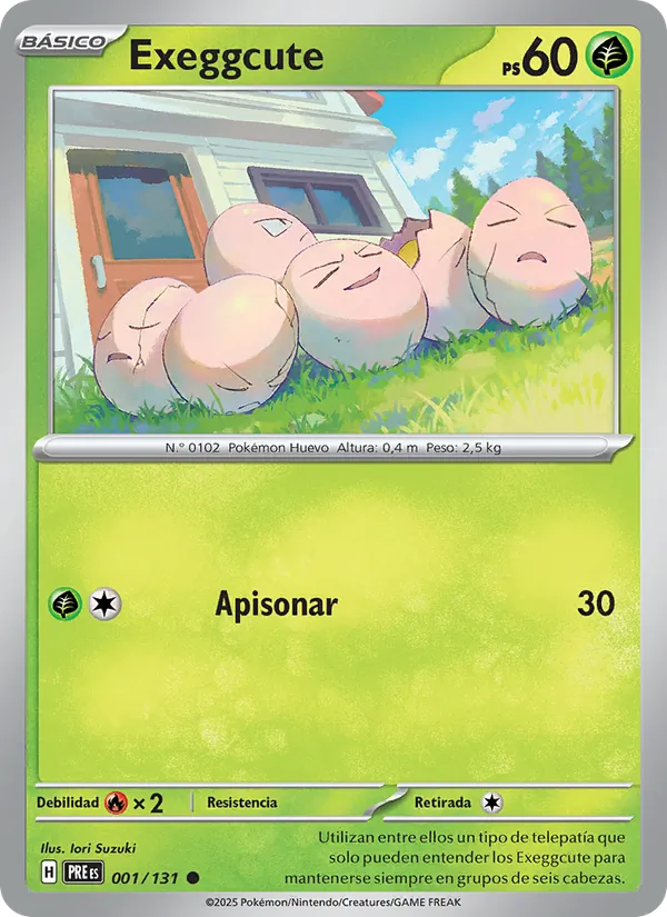 Carta Exeggcute