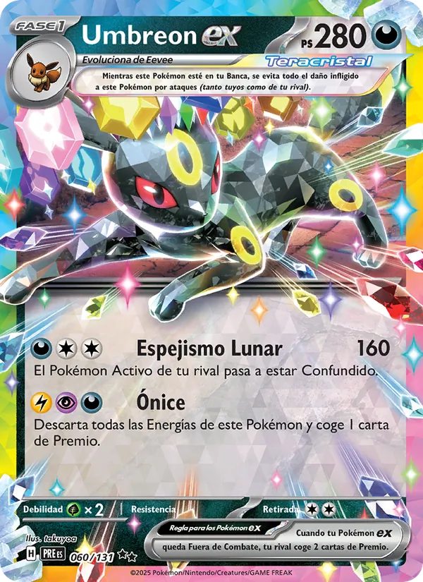 Carta Umbreon ex