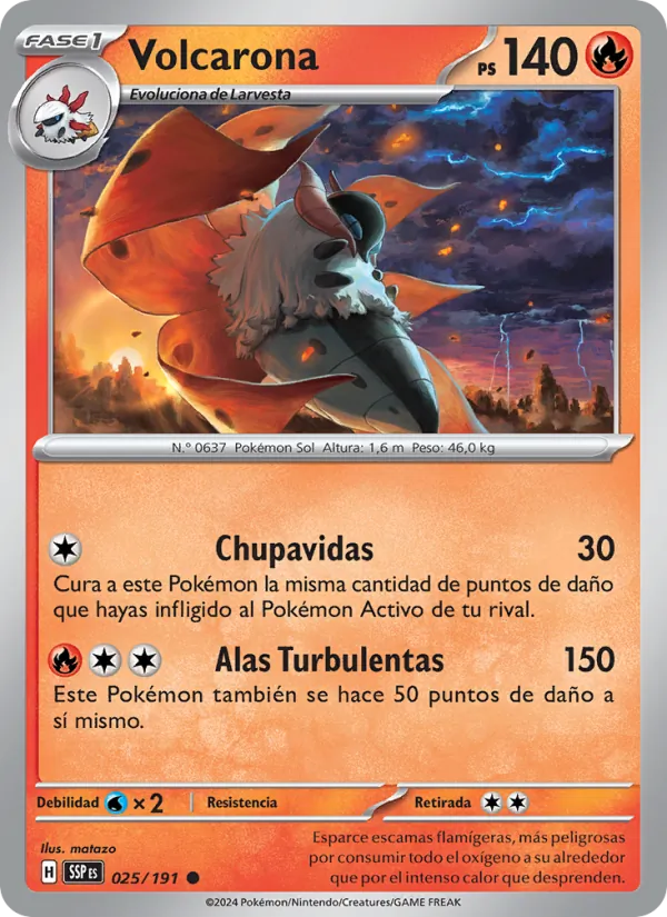 Carta Volcarona
