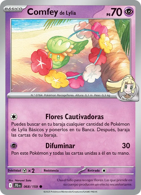 Carta Comfey de Lylia