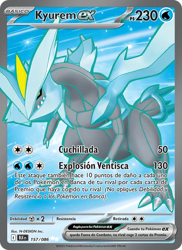 Carta Kyurem ex
