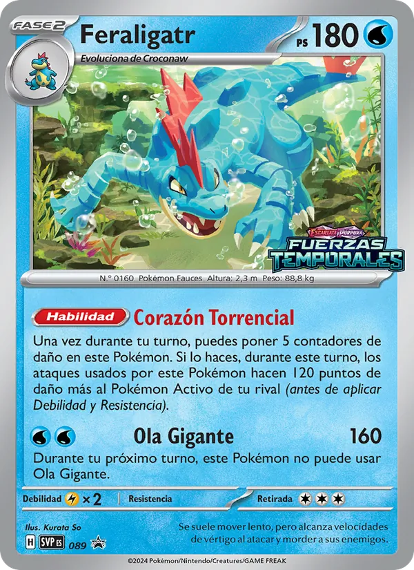 Carta Feraligatr