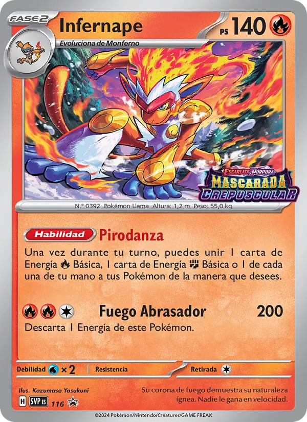 Carta Infernape