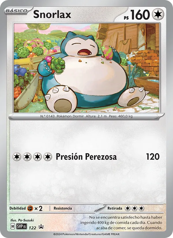Carta Snorlax