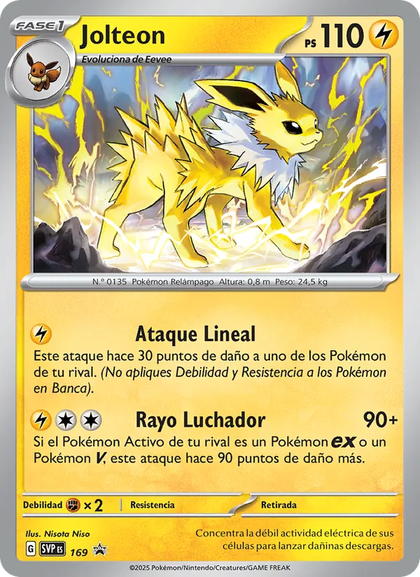 Carta Jolteon