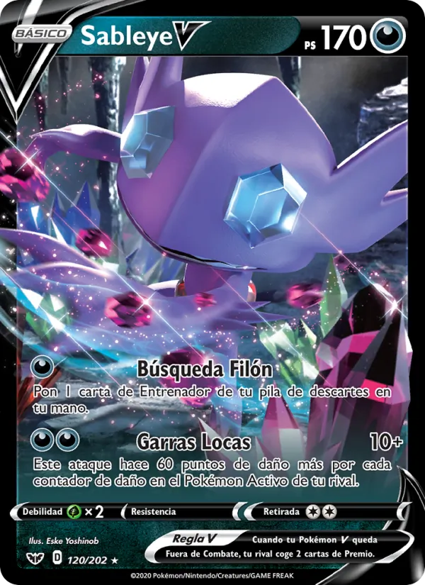 Carta Sableye V