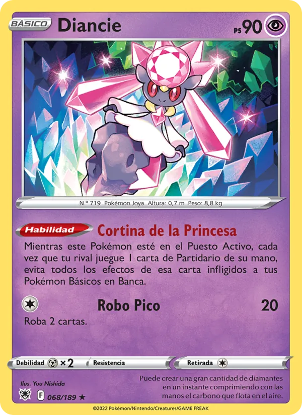 Carta Diancie
