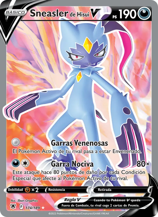 Carta Sneasler de Hisui V
