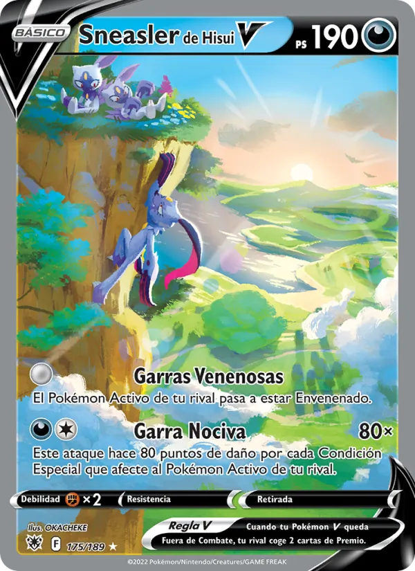 Carta Sneasler de Hisui V