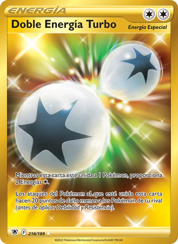 Carta Doble Energía Turbo