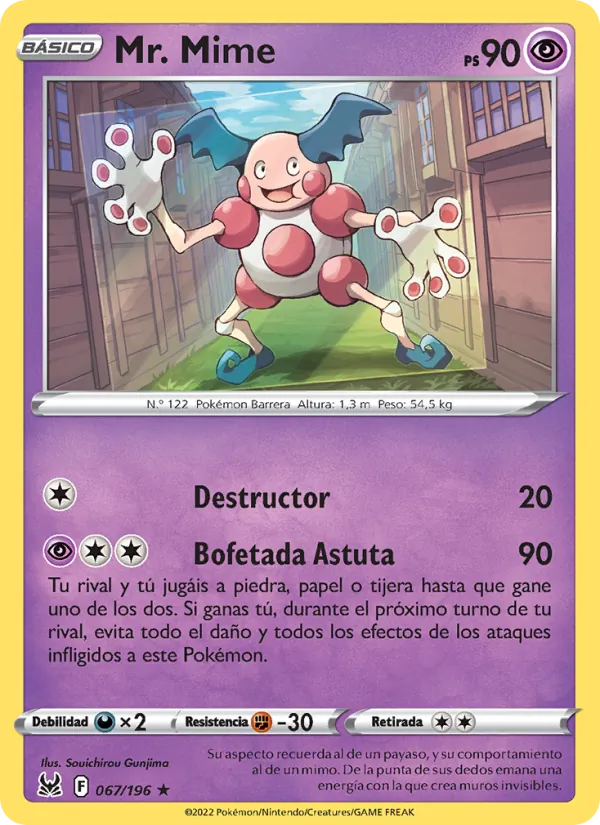 Carta Mr. Mime