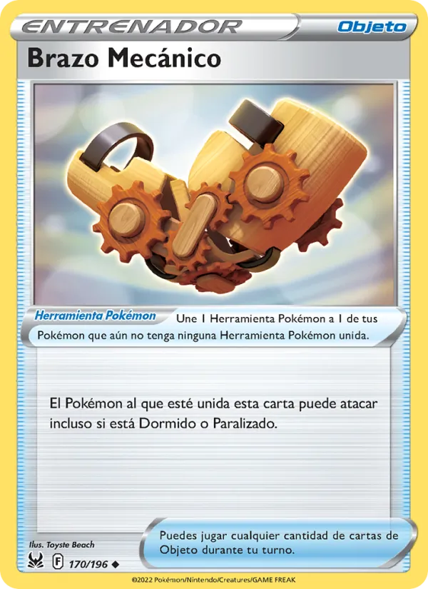 Carta Brazo Mecánico