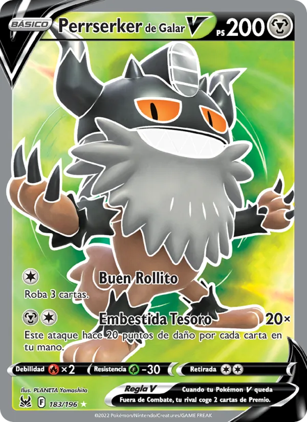 Carta Perrserker de Galar V