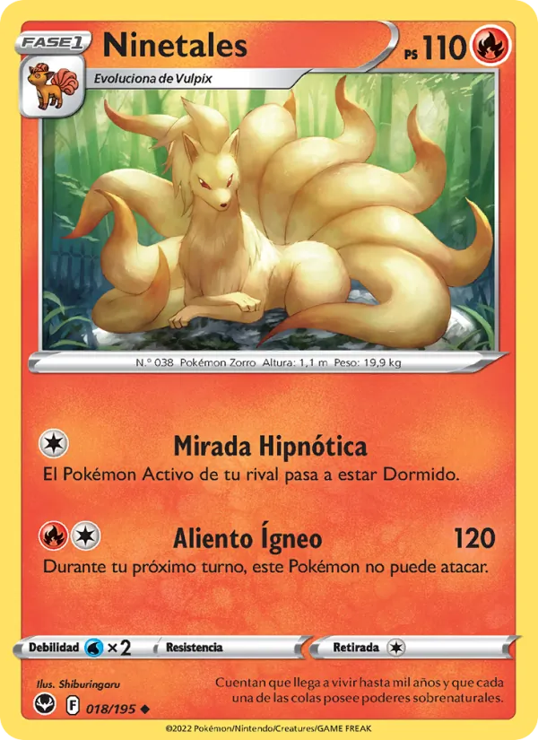 Carta Ninetales
