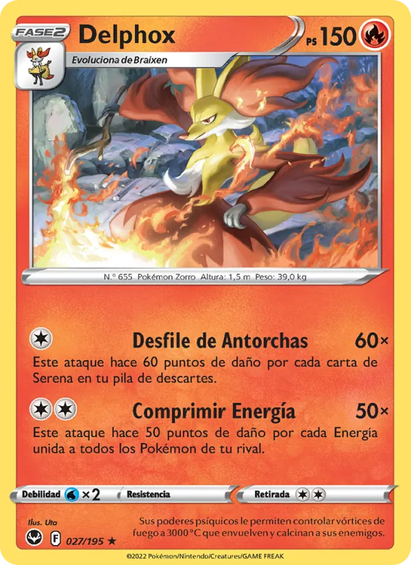 Carta Delphox