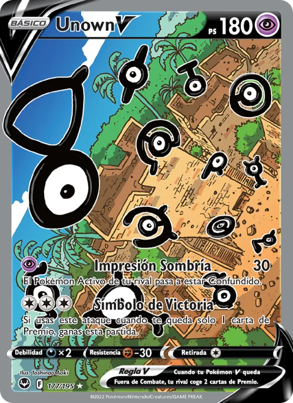 Carta Unown V