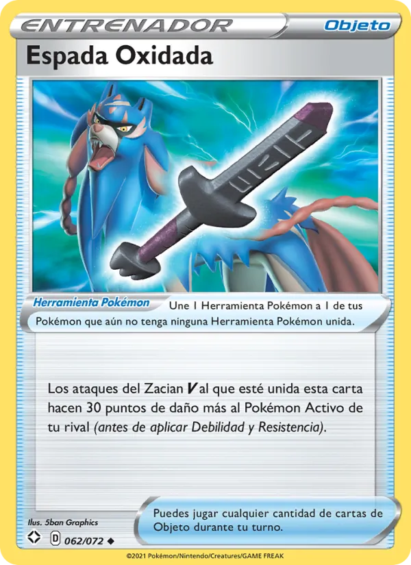 Carta Espada Oxidada