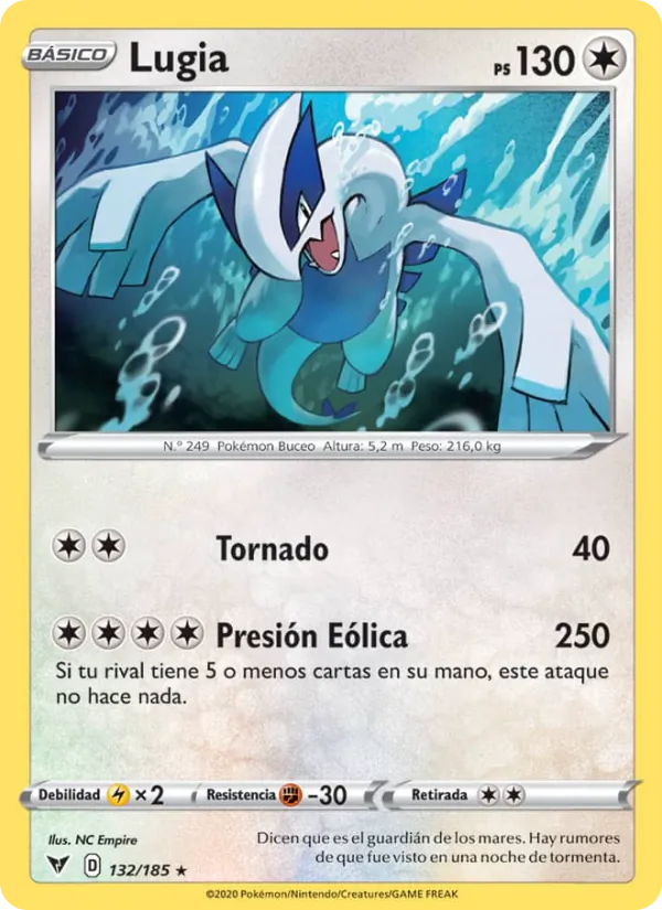 Carta Lugia