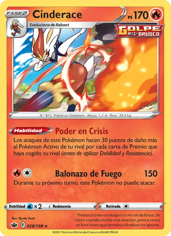 Carta Cinderace