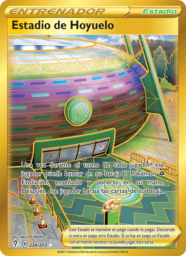 Carta Estadio de Hoyuelo