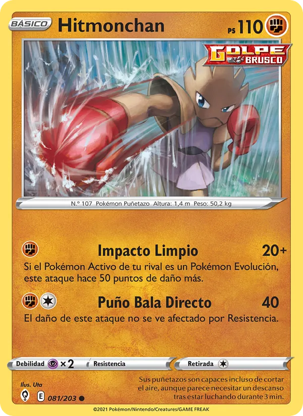 Carta Hitmonchan