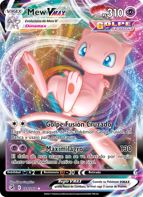 Carta Mew VMAX