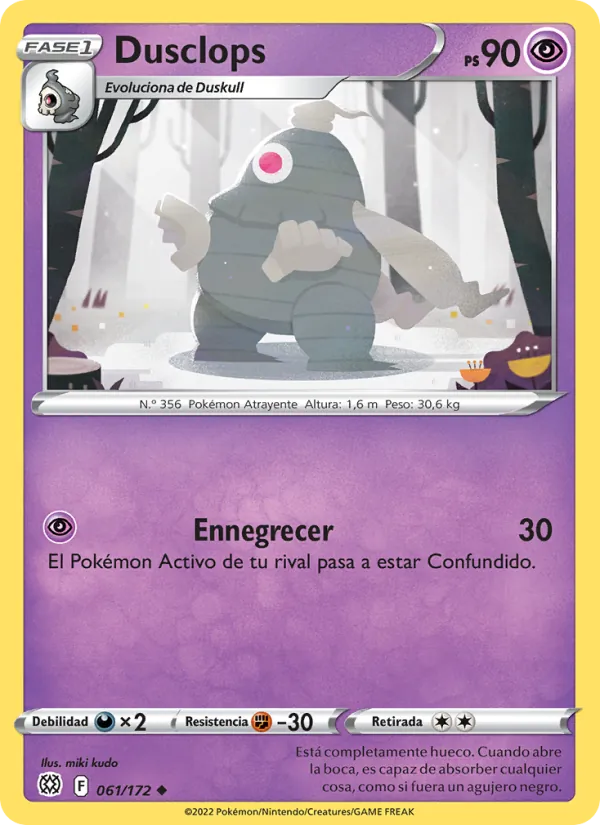 Carta Dusclops